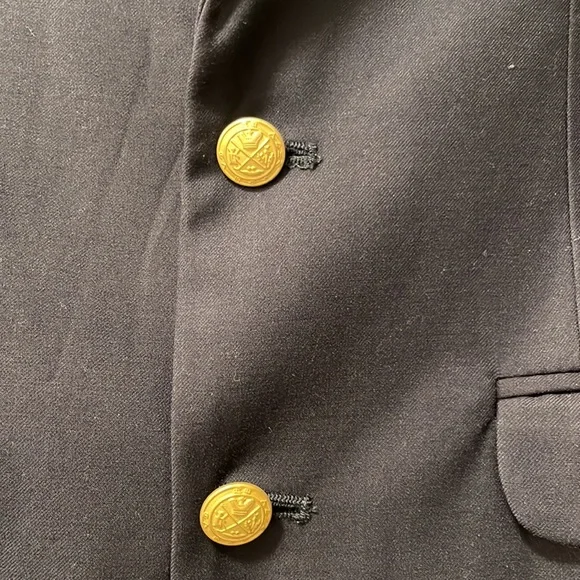 Izod boys blazer in navy with gold buttons NWT